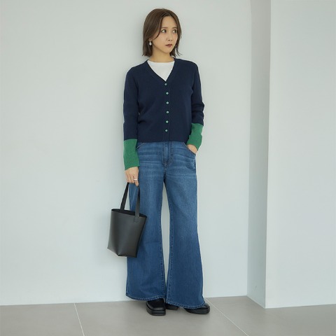 レディース　デニムパンツ（田中里奈)