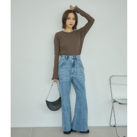 レディース　デニムパンツ（田中里奈)