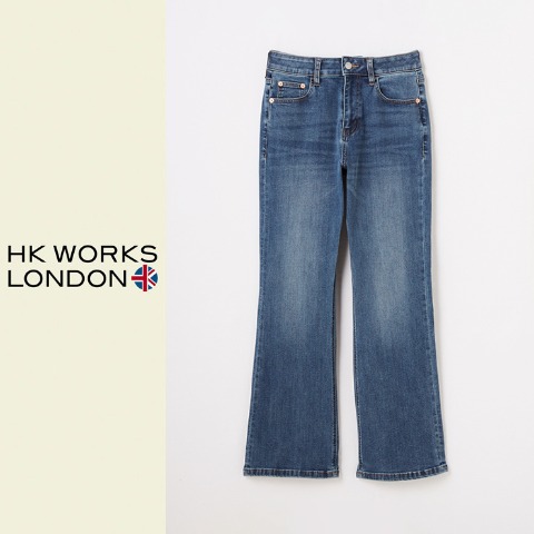 レディース　フレアデニムパンツ（HK WORKS LONDON)