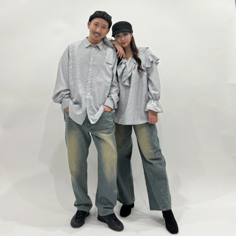 レディース　コクーンデニムパンツ（RR moment）