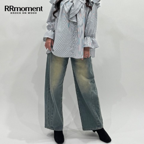 レディース　コクーンデニムパンツ（RR moment）