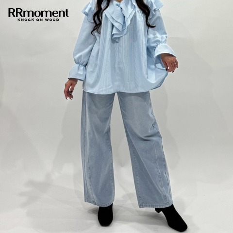 レディース　コクーンデニムパンツ（RR moment）