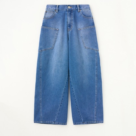 レディース　デニムコクーンパンツ（SEASON REASON)