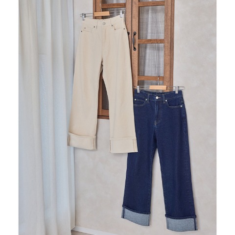 レディース　デニムパンツ（yumi×しまデニ）