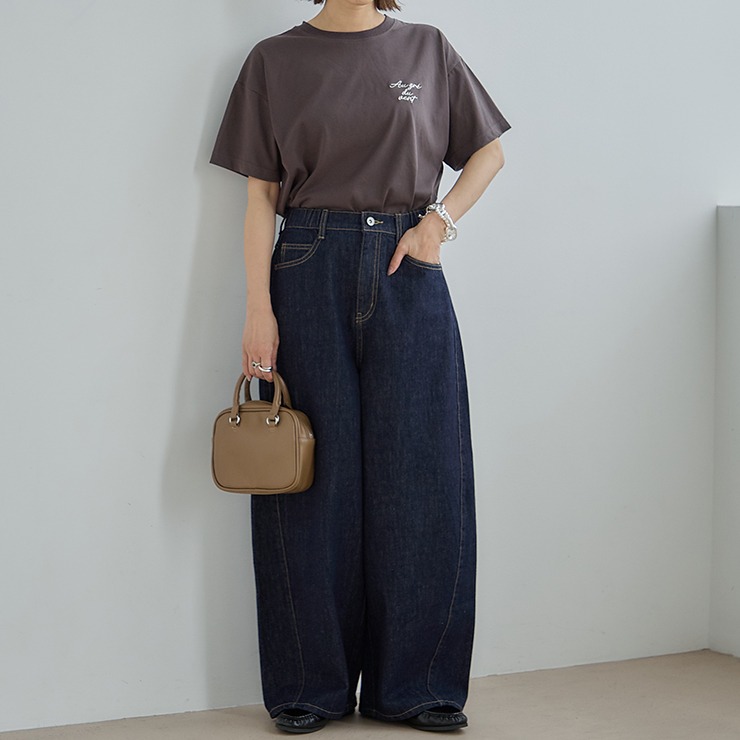 レディース カーブデニムパンツ（田中里奈×しまデニ） | しまむら