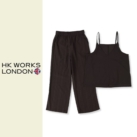レディース　ビスチェ+ワイドパンツ（HK WORKS LONDON）
