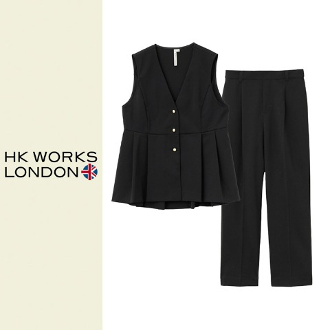 レディースベスト+パンツセット（HK WORKS LONDON)