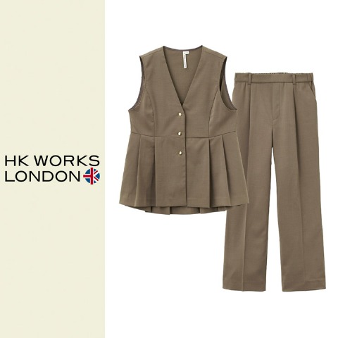 レディースベスト+パンツセット（HK WORKS LONDON)