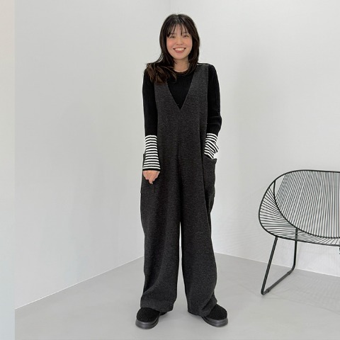 レディース　サロペットパンツ （ぷーさん）