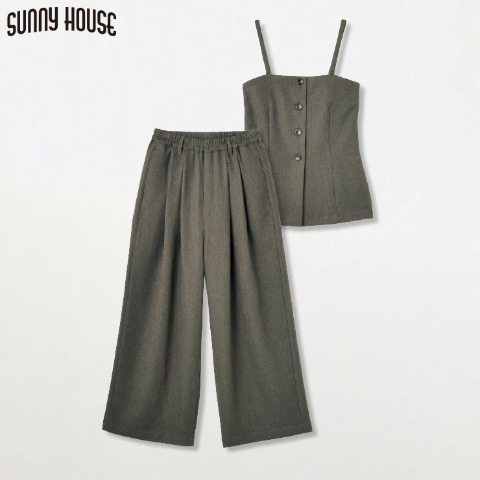 レディース　ビスチェ＋ワイドパンツ（SUNNY HOUSE）