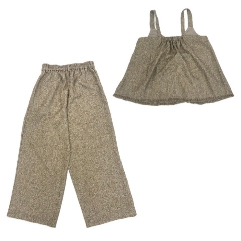 レディース　ビスチェ＋ワイドパンツ(yumi)