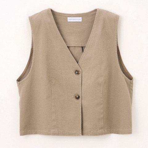 レディース　タックベスト+タックコクーンパンツ（SEASON REASON）