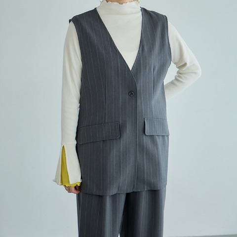 レディース　ベスト＋コクーンパンツセット（田中里奈）