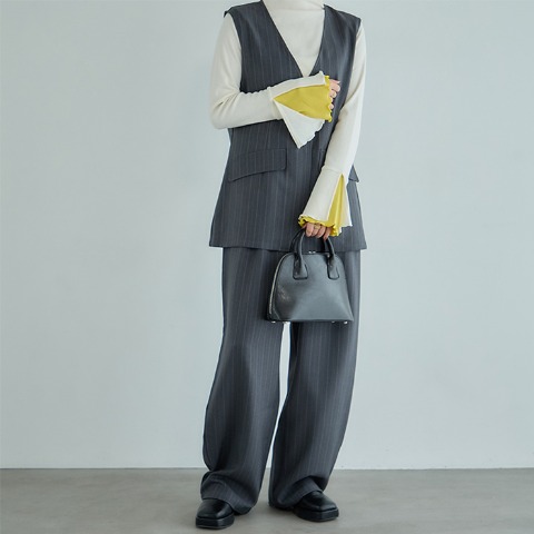 レディース　ベスト＋コクーンパンツセット（田中里奈）