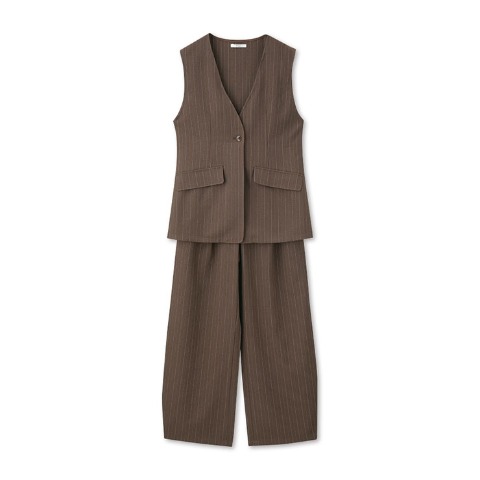 レディース　ベスト＋コクーンパンツセット（田中里奈）