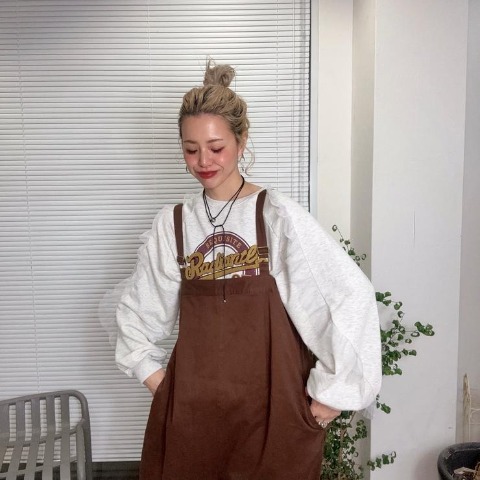 レディース　サロペットパンツ（おなつ）