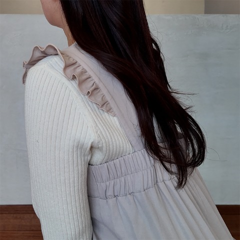 レディース　サロペット（きなこっこ）