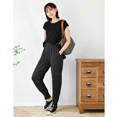 レディース　リラクシングパンツ（ここちラボ×MUMU）