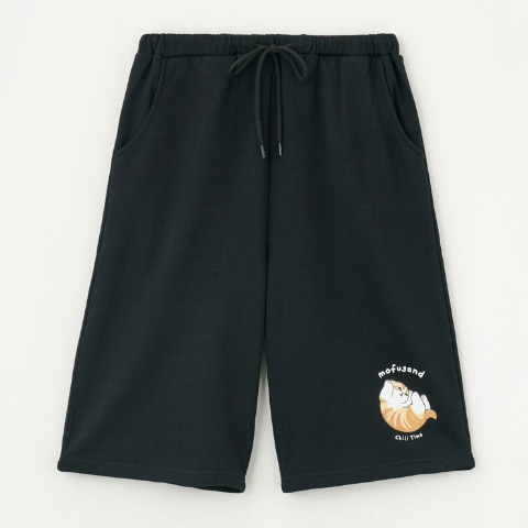 レディース　半袖Tシャツ+ハーフパンツセット（mofusand)