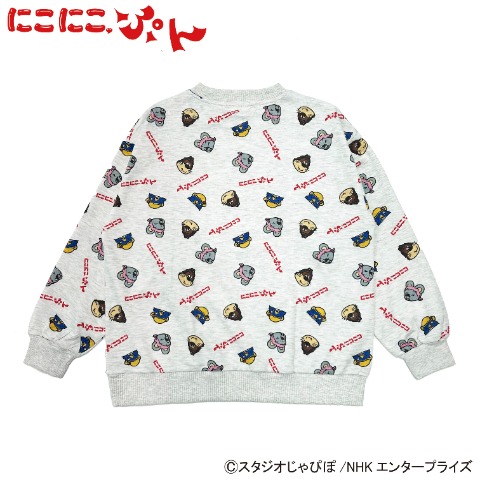 レディース　トレーナー+パンツセット（にこにこ・ぷん）