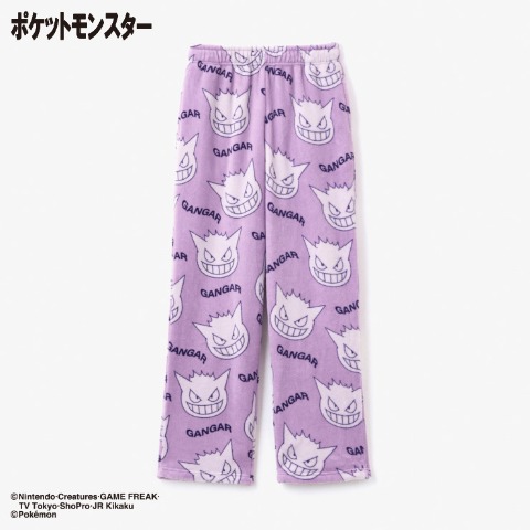 レディース　フリースパンツ （ポケットモンスター）