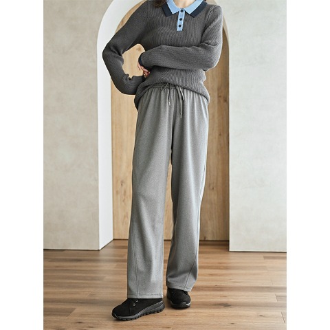 レディース　ワイドパンツ（MUMU×FIBER HEAT）