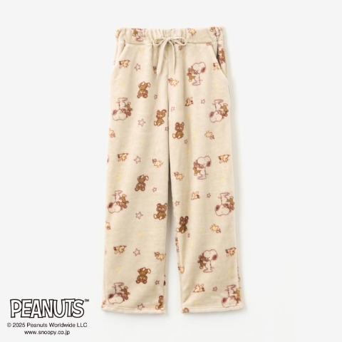 レディース　フリースパンツ(PEANUTS)