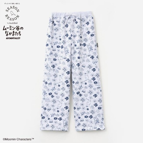 レディース　ロングパンツ（SEASON REASON×MOOMIN）