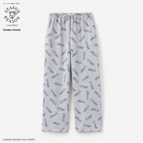 レディース　リラクシングパンツ（SEASON REASON×OSAMU GOODS）