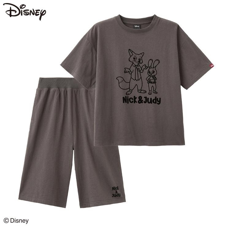 レディース Tシャツ＋ハーフパンツセット（ズートピア） | しまむら