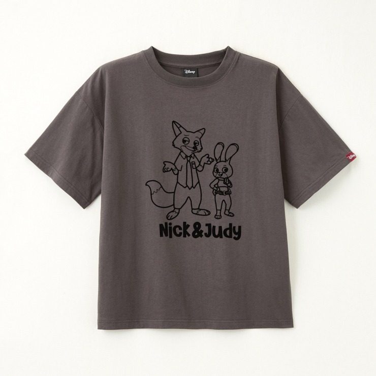 レディース Tシャツ＋ハーフパンツセット（ズートピア） | しまむら