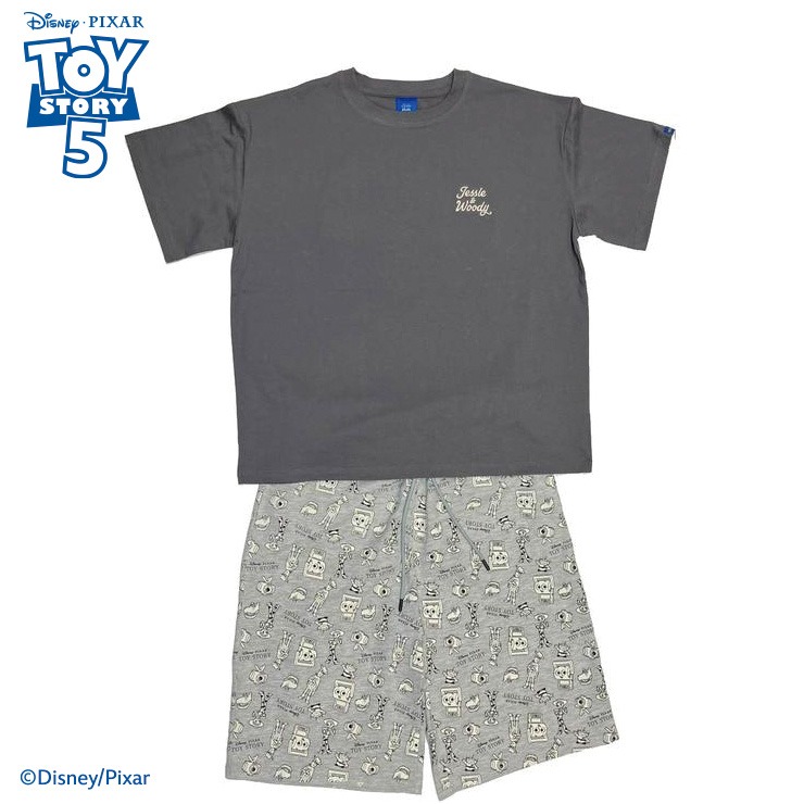 レディース 半袖Tシャツ＋ハーフパンツセット（トイストーリー 