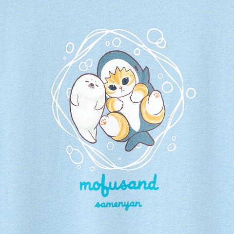 レディース　Tシャツ(mofusand)