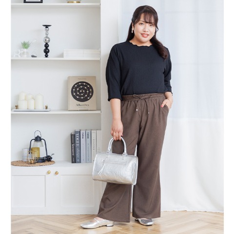 レディース　メローネックプルオーバー(Hina)
