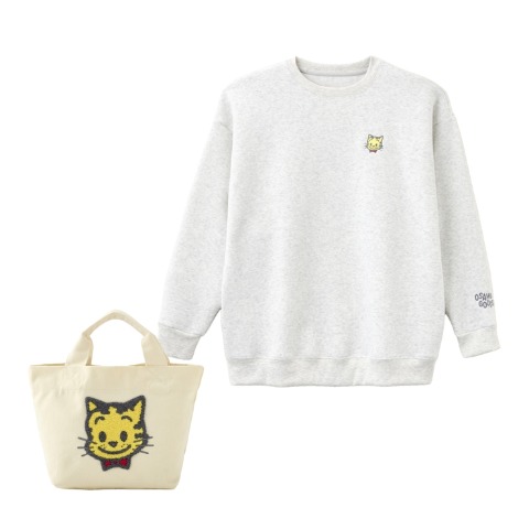 レディース　トレーナー+トートバッグセット(SEASON&REASON×OSAMU GOODS)