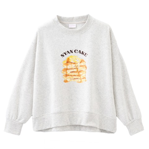 レディース　裏起毛トレーナー（トコロコムギ）