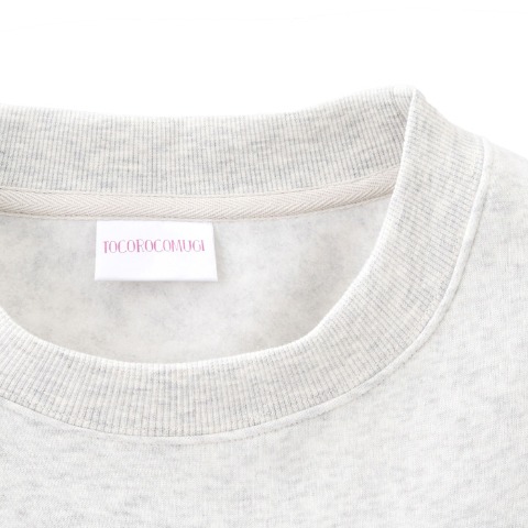 レディース　裏起毛トレーナー（トコロコムギ）