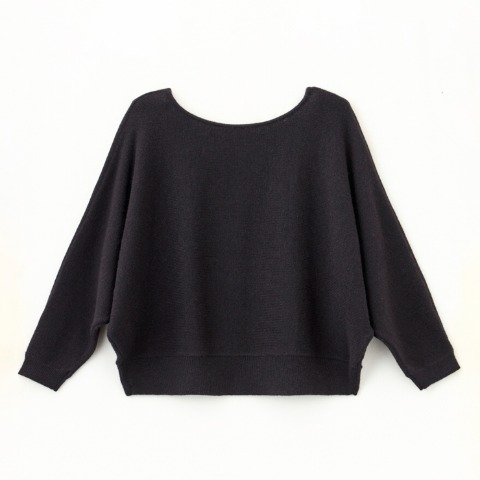 レディース　2WAYニットプルオーバー(すもも)