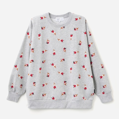 レディース　裏起毛プルオーバー（SEASON REASON×MOOMIN）