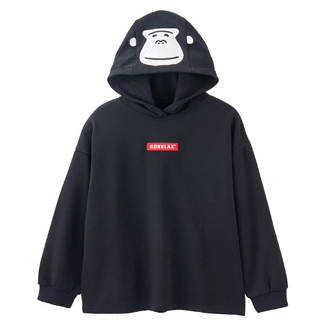 レディース　プルパーカ（ごリラックス）