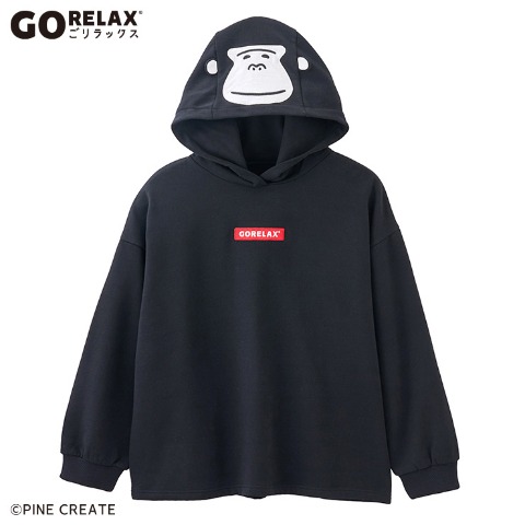 レディース　プルパーカ（ごリラックス）