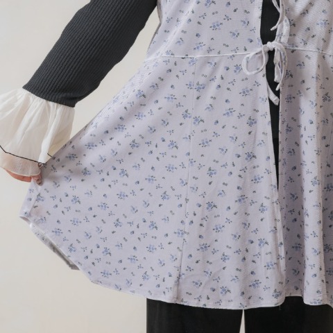 レディース　花柄ベロアチュニックキャミソール（yuki×Taiyou）