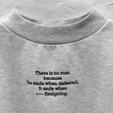 レディース　裏起毛ロゴトレーナー（おかだゆり）