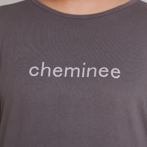 レディース　ロングTシャツ（ホカロン×Hina）