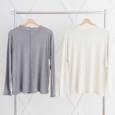 レディース　ラメメロープルオーバー（Hina）