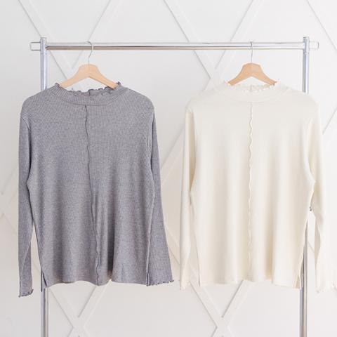 レディース　ラメメロープルオーバー（Hina）