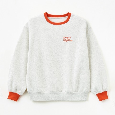 レディース　配色トレーナー（田中里奈）