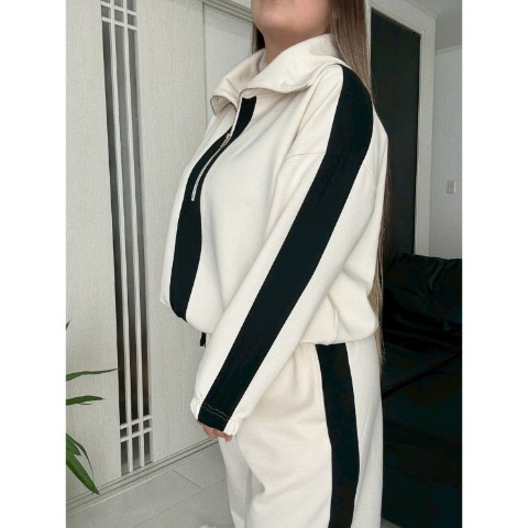 レディース　ハーフジッププルオーバー（メリー）