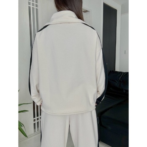 レディース　ハーフジッププルオーバー（メリー）