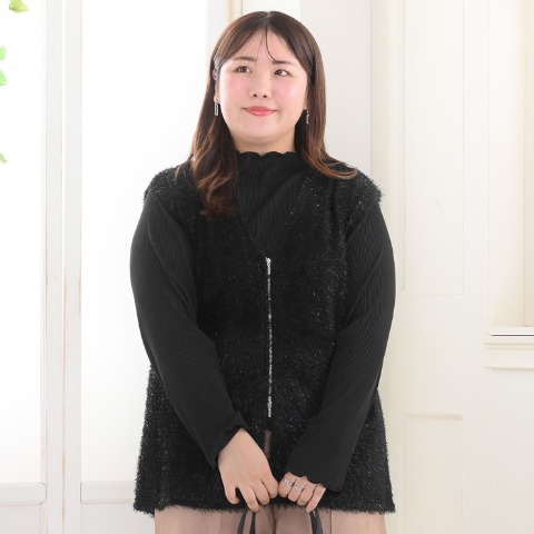 レディース　プリーツメロープルオーバー（Komachi）